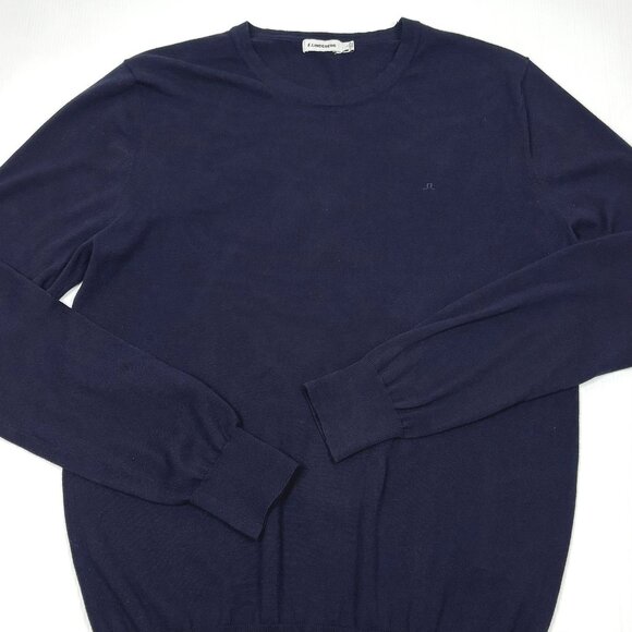J.LINDEBERG men's crew neck knit sweater large - Picture 2 of 2